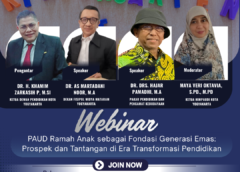 Webinar Hardiknas Dewan Pendidikan Kota Yogyakarta ” PAUD Ramah Anak”
